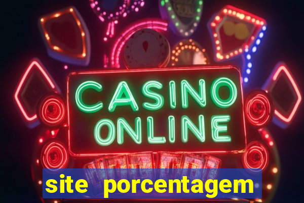 site porcentagem slots pg